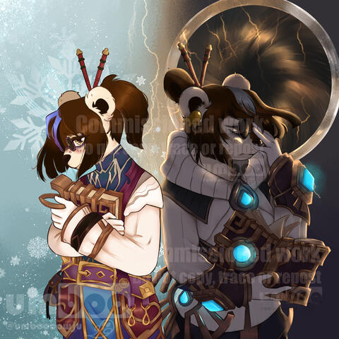 Commission work for KingsKittens on twitter