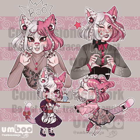 Commission work for posshuahua on twitter