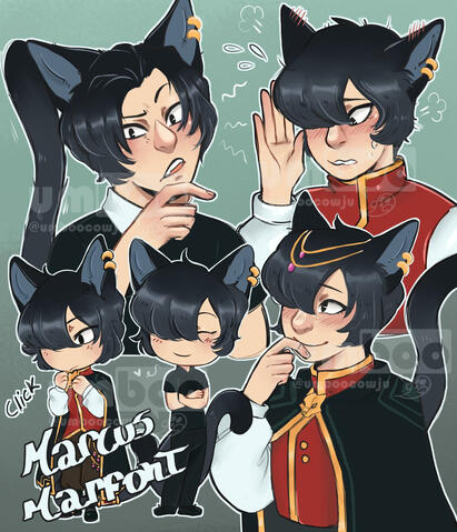 Commission work for AuspiciousAgape on twitter