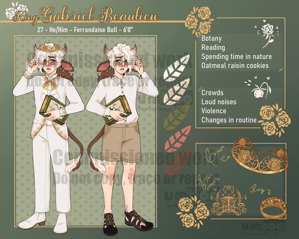 Commission work for AuspiciousAgape on twitter